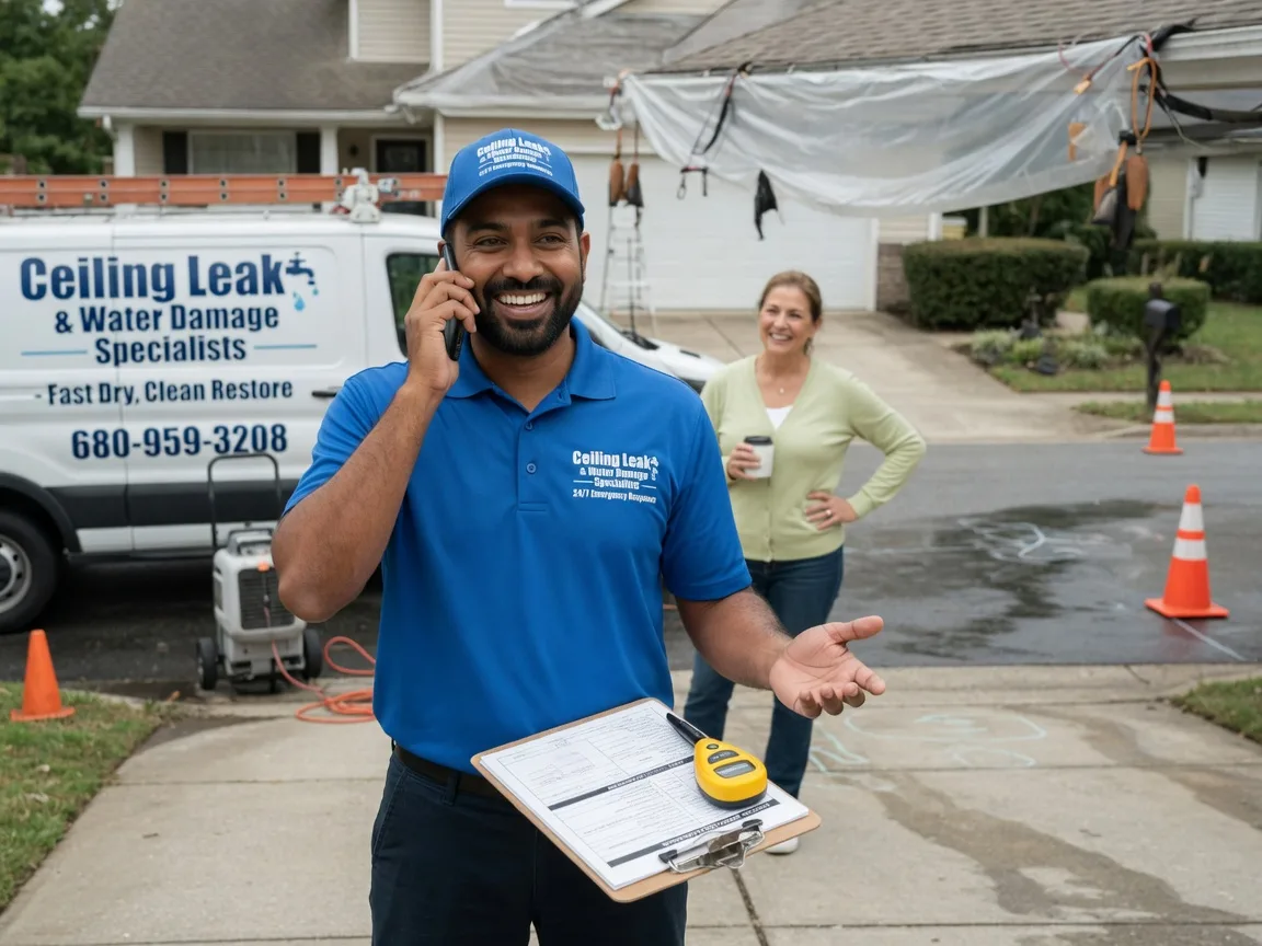 Ceiling Leak Cleanup Clarkdale, GA FAQs